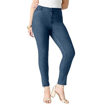 Roaman's Women's Plus Size Plus Size Classic Stretch Slim Jean