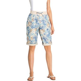 Woman Within Plus Size Convertible Length Cargo Bermuda/Short