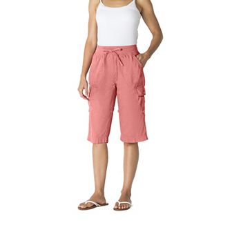 Woman Within Plus Size Convertible Length Cargo Bermuda/Short
