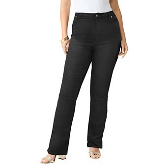 Roaman's Women's Plus Size Plus Size Classic Stretch Bootcut Jean