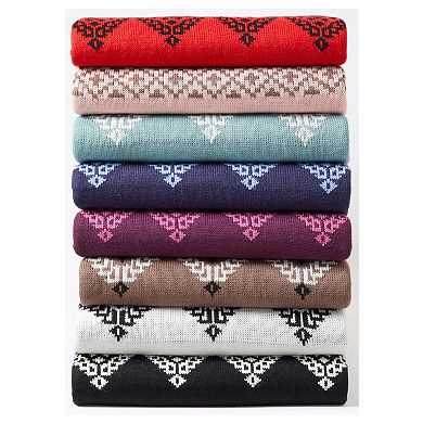 Roaman's Women's Plus Size Fit And Flare Tunic Sweater