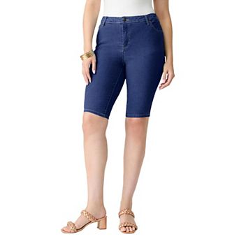 Roaman's Women's Plus Size Plus Size Classic Stretch Bermuda Short