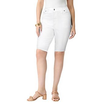 Roaman's Women's Plus Size Plus Size Classic Stretch Bermuda Short