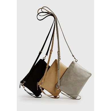 Woman Within 3-In-1 Crossbody Bag