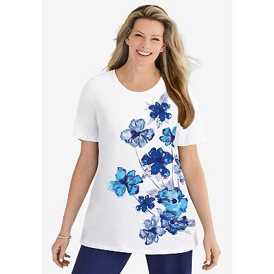 Woman Within Plus Size Graphic Tee