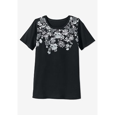 Woman Within Plus Size Graphic Tee