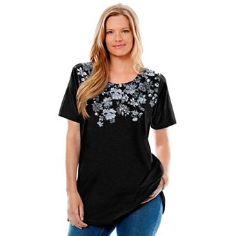Woman Within Plus Size Graphic Tee