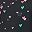 Black Multi Falling