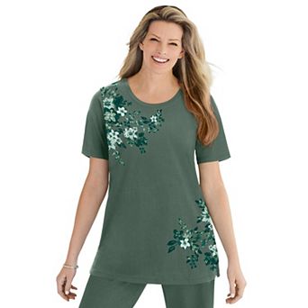 Woman Within Plus Size Graphic Tee