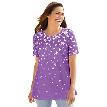 Woman Within Plus Size Graphic Tee