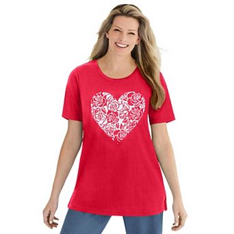 Woman Within Plus Size Graphic Tee