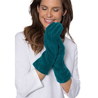 Woman Within Women's Plus Size Fleece Gloves