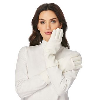 Woman Within Women's Plus Size Fleece Gloves