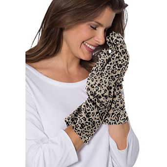 Woman Within Women's Plus Size Fleece Gloves