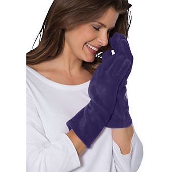 Woman Within Women's Plus Size Fleece Gloves