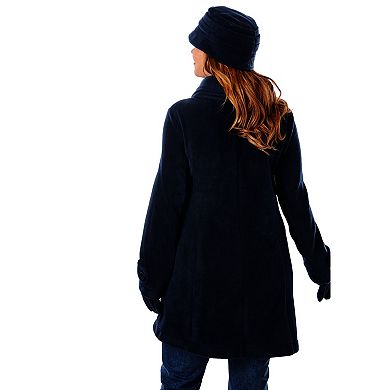 Woman Within Fleece Hat