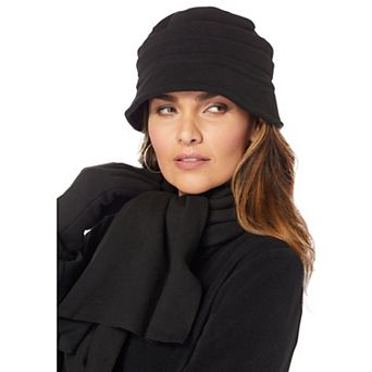 Woman Within Women's Plus Size Fleece Hat