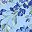 Blue Painterly Flowers