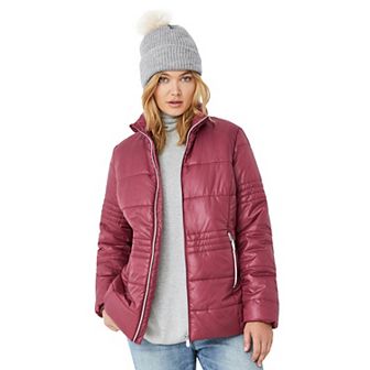 ellos Women's Rib Knit Pom-Pom Hat