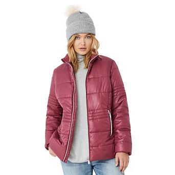 ellos Rib Knit Pom-Pom Hat