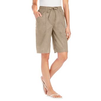 Woman Within Plus Size Boardwalk Front Seam Short