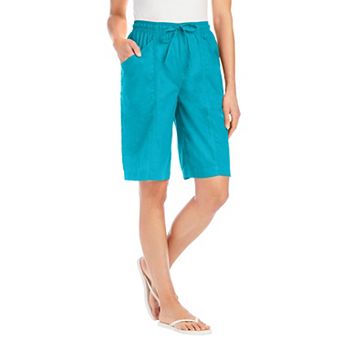 Woman Within Plus Size Boardwalk Front Seam Short