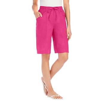 Woman Within Plus Size Boardwalk Front Seam Short