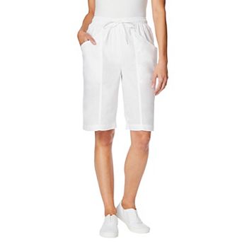 Woman Within Plus Size Boardwalk Front Seam Short