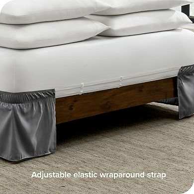 Adjustable Wrap Around Ruffled Bed Skirt