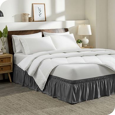 Adjustable Wrap Around Ruffled Bed Skirt