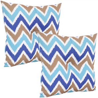Sunnydaze Outdoor Square Tufted Back Cushion - 19 in