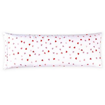 Elegant Comfort Luxury Soft Valentina Heart Pattern 1 pc Body Pillowcase