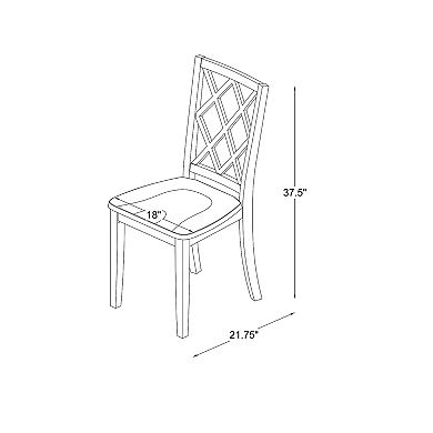 Linon Mayfair Side Chair