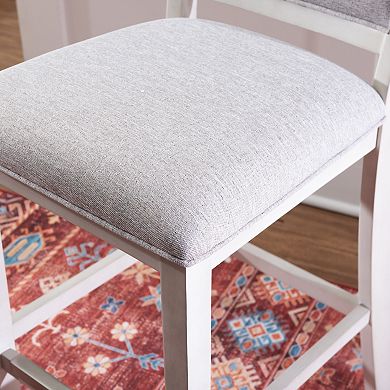 Linon 2-Piece Marcum Counter Stool Set