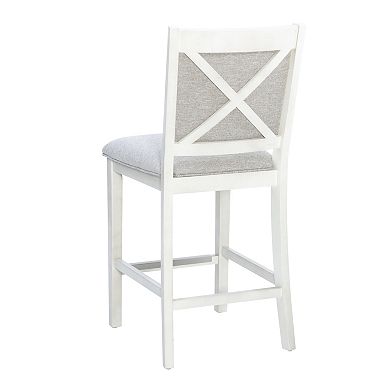Linon 2-Piece Marcum Counter Stool Set