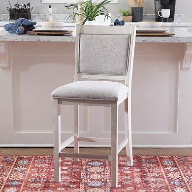 Linon 2-Piece Marcum Counter Stool Set