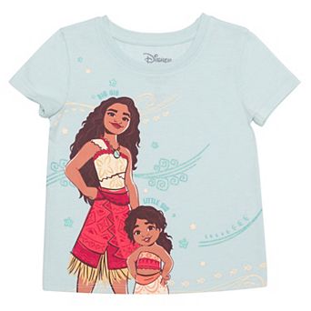 Disney's Moana Baby & Toddler Girl Moana & Simea Crewneck Graphic Tee by Jumping Beans®