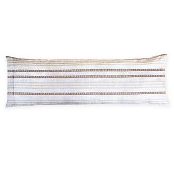 Elegant Comfort Luxury Soft Traci Stripe Pattern 1 pc Body Pillowcase