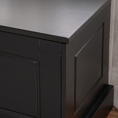 Linon Tobin Backless Breakfast Nook