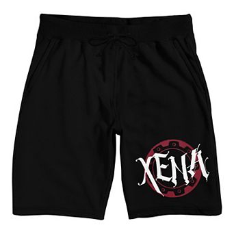 Men's Xena Warrior Princess Chakram Logo Pajama Shorts