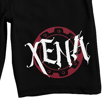 Men's Xena Warrior Princess Chakram Logo Pajama Shorts