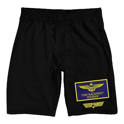 Men s Top Gun Pilot Patch Sleep Shorts