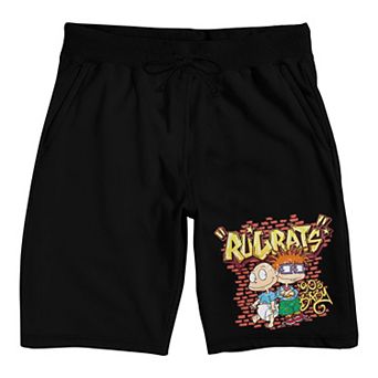 Men's Rugrats 90s Baby Pajama Shorts