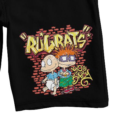 Men's Rugrats 90s Baby Pajama Shorts