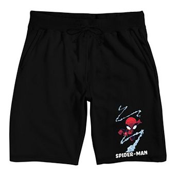 Men's Marvel Universe Chibi Spider-Man Pajama Shorts
