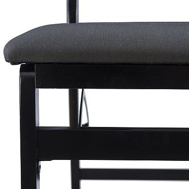 Linon Norway 2-Piece Rope Folding Chair Set