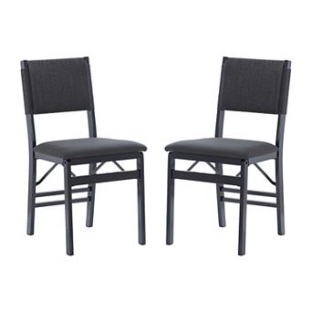 Linon Norway 2 pc Rope Folding Chair Set