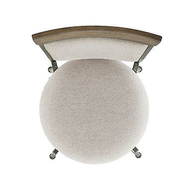 Linon Erwen 3-Piece Stool Set