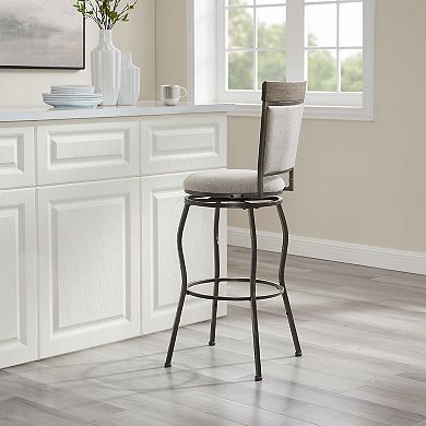 Linon Erwen 3-Piece Stool Set