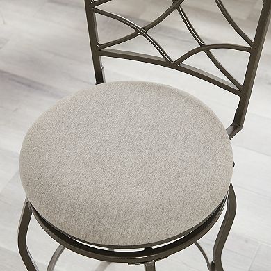 Linon Casey 3-Piece Adjustable Stool Set